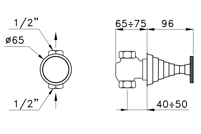 Stella вентиль, titian, арт. tt01100ni01
