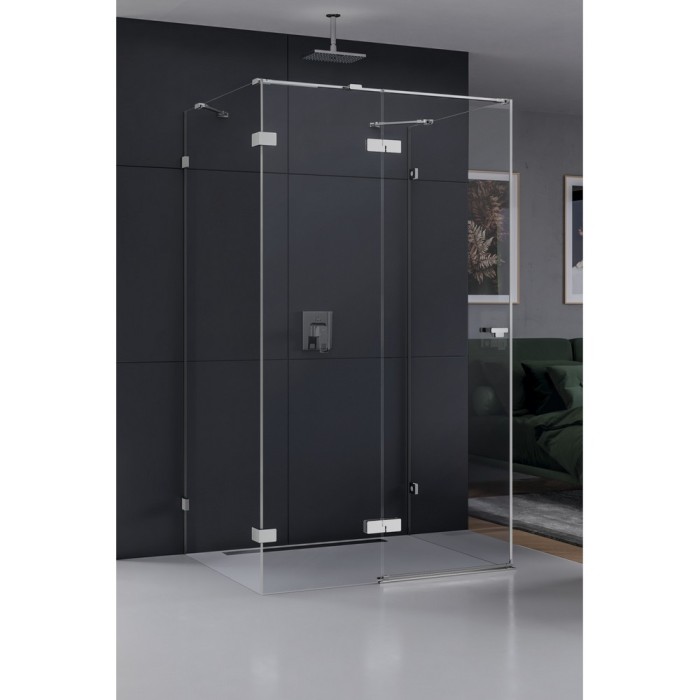 Душевое ограждение eventa l 120x80x200, New trendy Eventa chrome, хром арт. EXK-4589