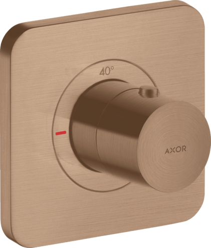 AXOR термостат для душа, Citterio E, шлифованное красное золото арт. 36702310