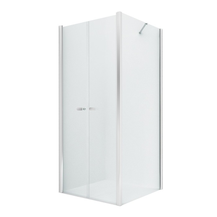 Душевое ограждение 90x80x195, New trendy New soleo chrome, хром арт. D-0145A/D-0091B