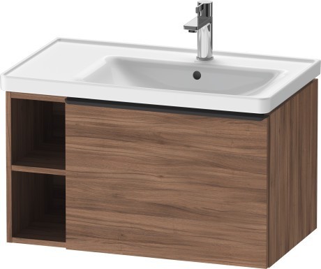 Duravit тумба подвесная под раковину 784 мм х 452 мм, d-neo, de425707979 цвет: орех натуральный