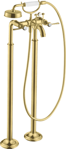 AXOR напольный смеситель для ванны, Montreux, шлифованная медь арт. 16553950