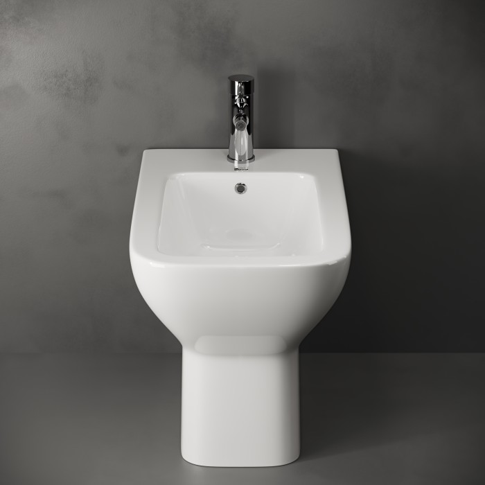 Ceramicanova биде access, cn1502 цвет: белый