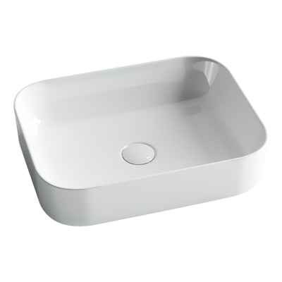 Ceramicanova раковина накладная element, cn6011 цвет: белый