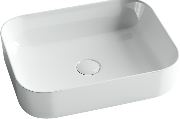 Ceramicanova раковина накладная element, cn6011 цвет: белый