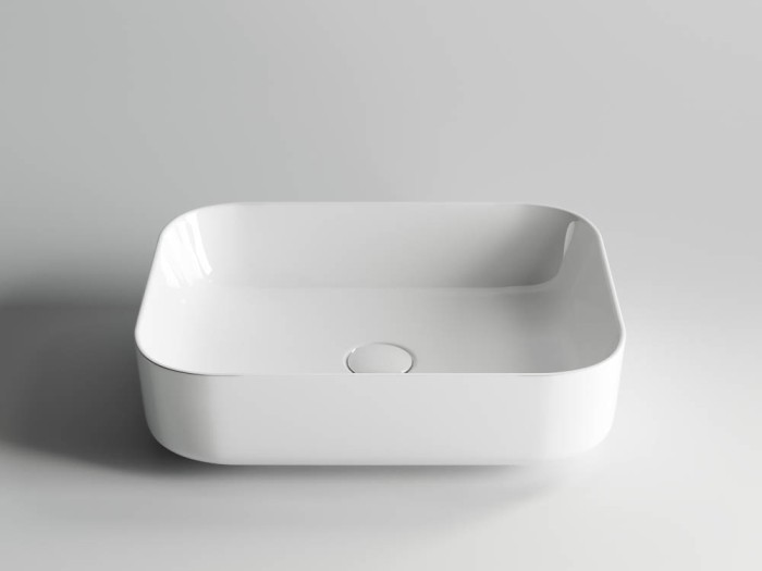 Ceramicanova раковина накладная element, cn6011 цвет: белый