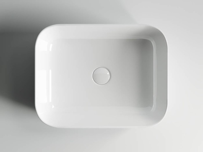 Ceramicanova раковина накладная element, cn6011 цвет: белый