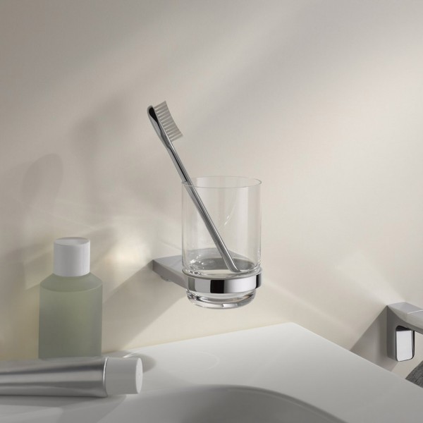 Keuco держатель стакана, collection moll, хром арт. 12750 019000