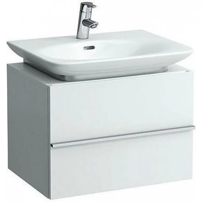 LAUFEN тумба под раковину 1070.2, 1070.3, 1 выдвижной ящик, антрацитовый дуб, CASE - 4.0120.1.075.548.1