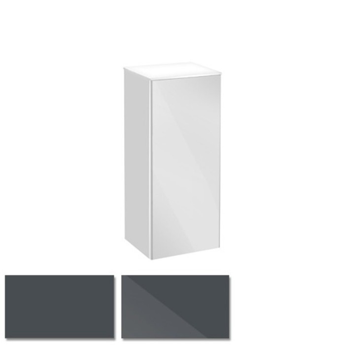 Keuco средний шкаф 350x845x335 мм 1 дверь петли слева, royal reflex, арт. 34020 110001