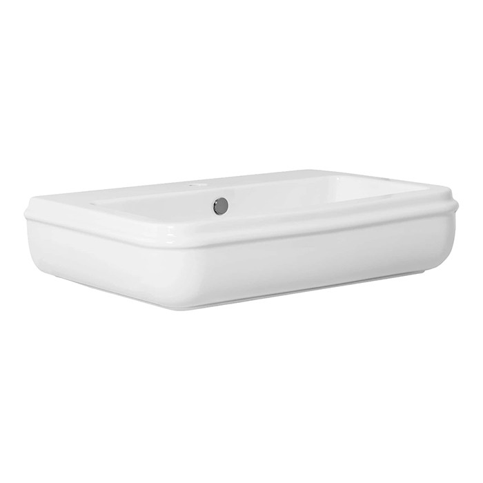 Azzurra раковина подвесная 68х46см., с 3 отв., Azzurra, CHLP06846T0TBI цвет: белый