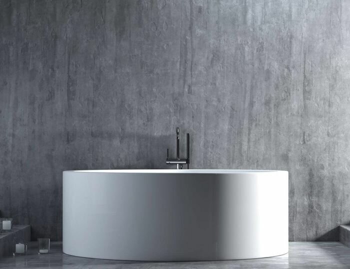 Salini ванна отдельностоящая 200x200, isola, 101111mrf цвет: матовый белый