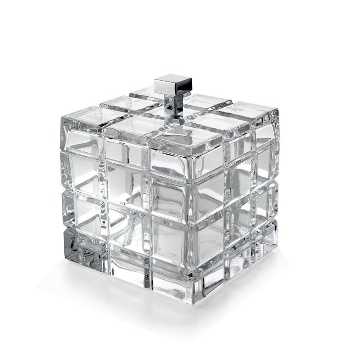 Баночка универсальная с крышкой (никель матовый), 3SC Palace Crystal - PA48ACRNX