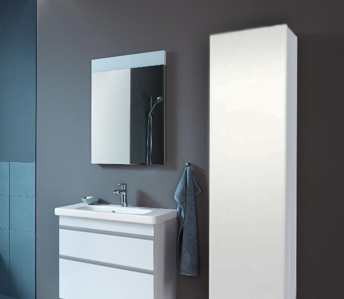 Duravit тумба подвесная под раковину, durastyle, ds648101818 цвет: gres pietra grey opaco