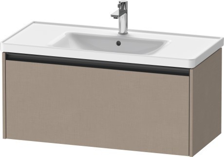 Duravit тумба подвесная под раковину 455 мм х 984 мм х 440 мм, ketho.2, k25084075750000 цвет: лён