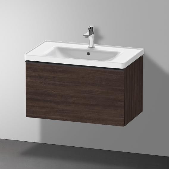 Duravit тумба подвесная под раковину 784 мм х 452 мм, d-neo, de425505353 цвет: каштан темный