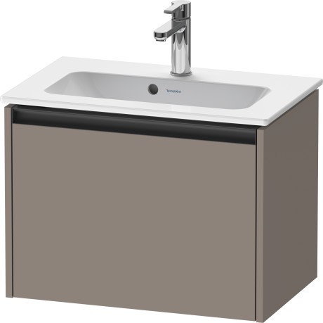 Duravit тумба подвесная под раковину 390 мм х 610 мм х 440 мм, ketho.2, k25055043430000 цвет: базальт матовый