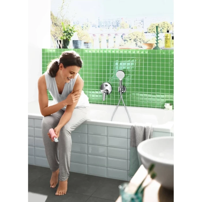 Hansgrohe смеситель для ванны, Novus, хром арт. 71045000