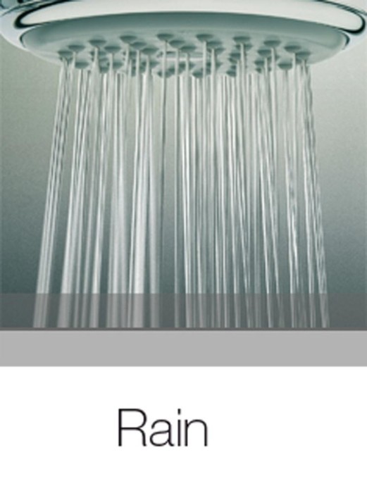 Bossini лейка для душа 1 режимом, maya, хром арт. b00085.030