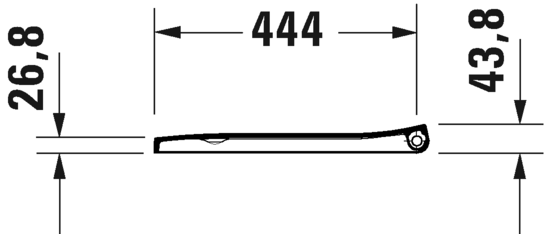 Duravit сиденье c крышкой для унитаза с микролифтом, viu, 0021190000 цвет: белый