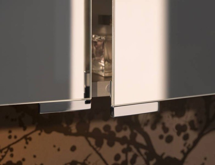 Keuco шкаф с подсветкой, royal universe, серебристый арт. 12702 171301