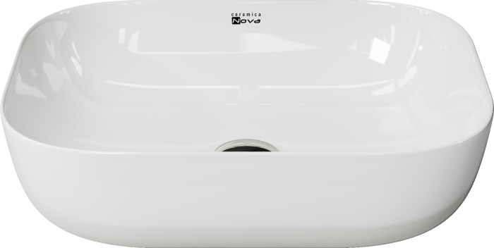 Ceramicanova раковина накладная access, cn1507 цвет: белый