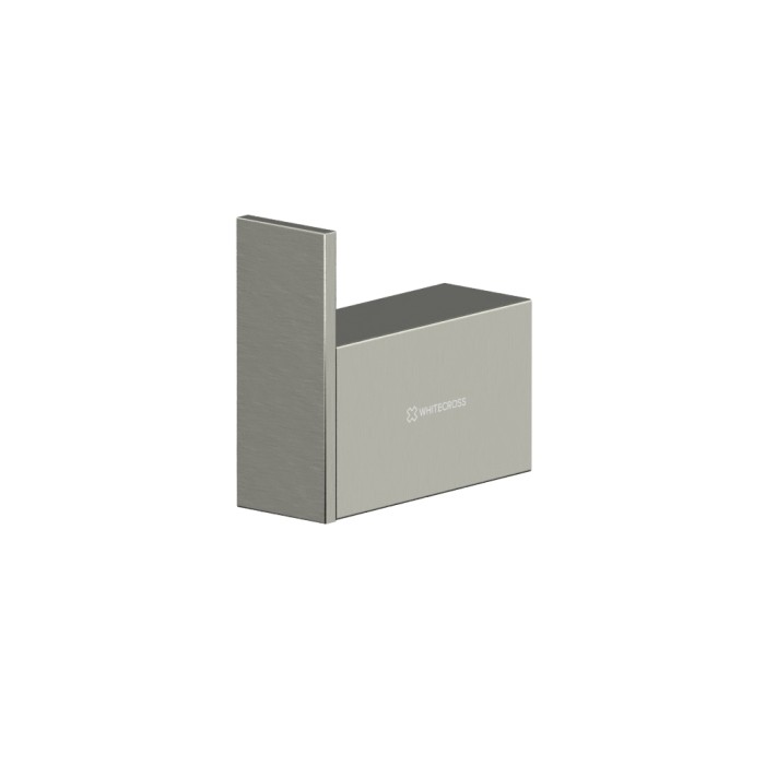 Крючок, для полотенец, Whitecross Cubo nickel brushed, брашированный никель арт. CU2410NIB