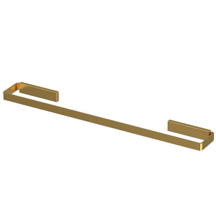Полотенцедержатель 600 мм., Whitecross Cubo gold brushed, брашированное золото арт. CU2452GLB