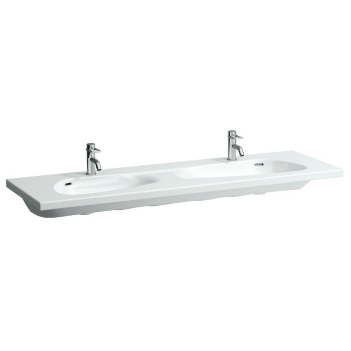 LAUFEN раковина 160 см двойная с lcc, PALOMBA - 8.1480.9.400.104.1