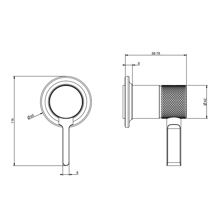 Gessi Смеситель для раковины, встраиваемый, Inciso, 58109#031 цвет: хром