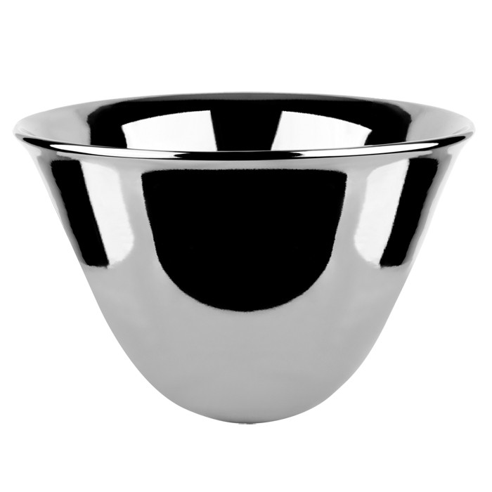 Gessi Раковина 50х30 см, без отв., накладная, керамическая, Goccia, 39135#519 цвет: платина