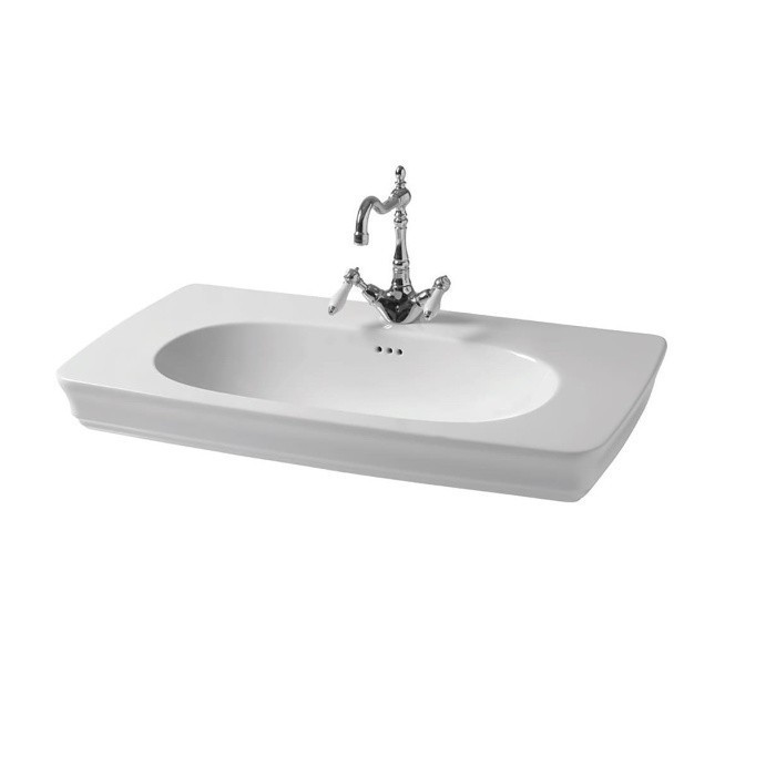 ArtCeram раковина для ванной комнаты, cil002 01 00 civitas цвет: белый глянцевый