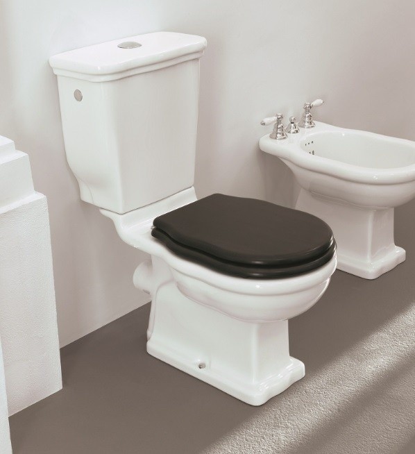 ArtCeram унитаз напольный (компакт | моноблок), hev008 01 00 hermitage цвет: белый глянцевый