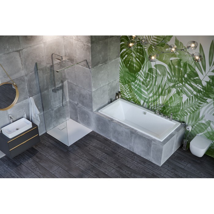 Пристенная ванна grand 190x90, Excellent Crown, арт. WAEX.CRG19WH