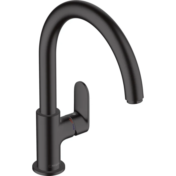 Hansgrohe смеситель для кухни, Vernis Blend M35, черный арт. 71870670