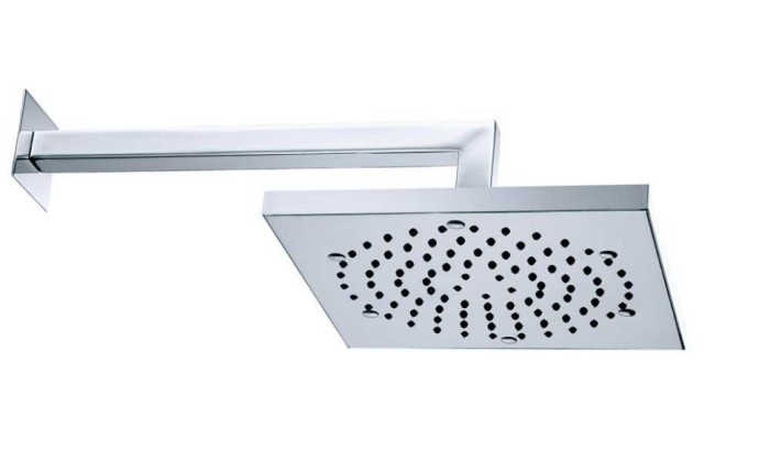 Bossini верхний душ с кронштейном, cube, хром арт. h60715g.030
