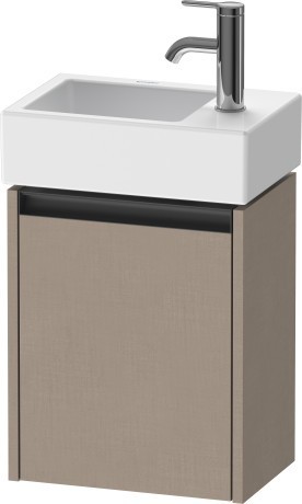 Duravit тумба подвесная под раковину 238 мм х 364 мм х 440 мм, ketho.2, k25071r75750000 цвет: лён