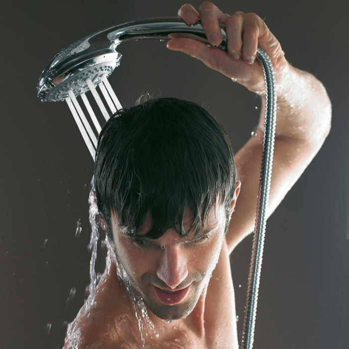 Bossini лейка для душа 4 режима, ocean, хром арт. b00102.030