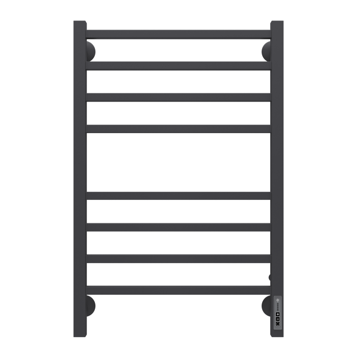 Terminus электрический полотенцесушитель ватикан п8 500х800 электро кс 9005 матовый (встроен диммер), электрика эконом арт. 4670078527554