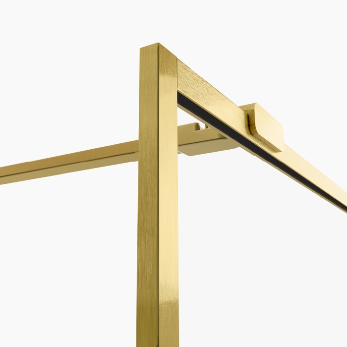 Душевое ограждение brushed 60x200, New trendy Avexa gold, брашированное золото арт. EXK-3131