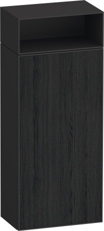 Duravit средний шкаф петли справа 240 мм х 400 мм х 961 мм, zencha, ze1351r16800000 цвет: чёрный дуб/графит суперматовый