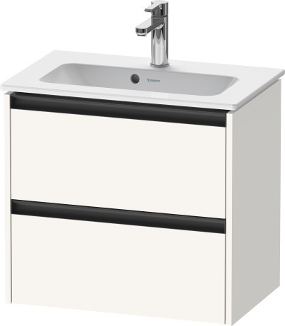 Duravit тумба подвесная под раковину 390 мм х 610 мм х 549 мм, ketho.2, k25255084840000 цвет: белый суперматовый