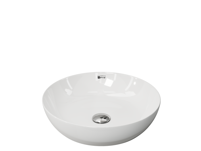Ceramicanova раковина накладная access, cn1508 цвет: белый