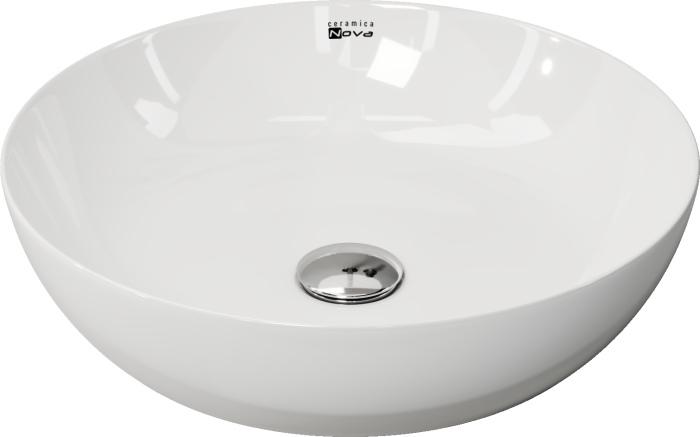 Ceramicanova раковина накладная access, cn1508 цвет: белый