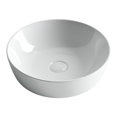 Ceramicanova раковина накладная element, cn6013 цвет: белый