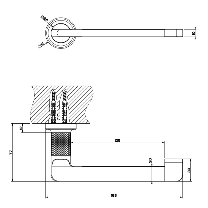 Gessi Держатель для туалетной бумаги вертикальный или горизонтальный, подвесной, Inciso, 58455#149 цвет: finox