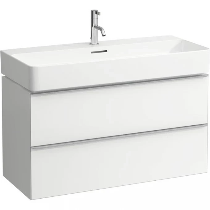 LAUFEN тумба с раковиной с 2-я ящиками, 950х420х115 мм, SPACE - 4.1020.2.160.100.1+8.1028