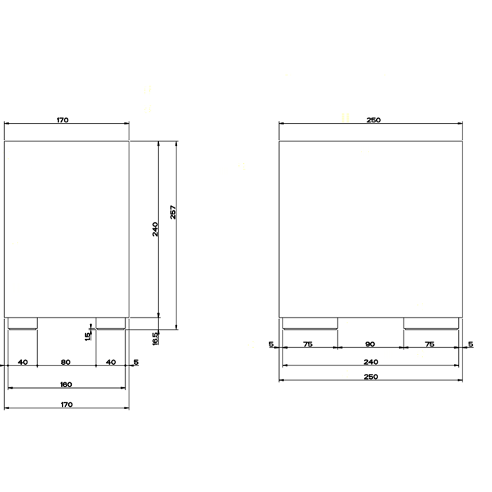 Gessi Корзина для мусора, Rettangolo, 20990#031 цвет: хром/белый