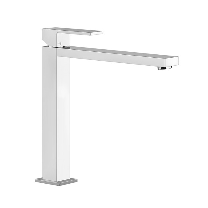 Gessi Смеситель для раковины с высоким изливом 213мм, Rettangolo, 11924#031 цвет: хром