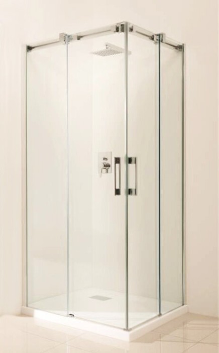 Radaway дверь для душевого уголка kdd 100x200 правая профиль хром, стекло прозрачное, петли справа, Espera - 380152-01R